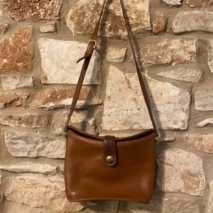 Vintage Leather Coach Nottingham Bag